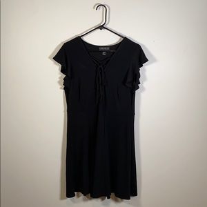 Forever 21 lace up dress